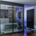 3D-Architektur-Badezimmer-Interior-Innenarchitektur-Modellierung-Texturierung
