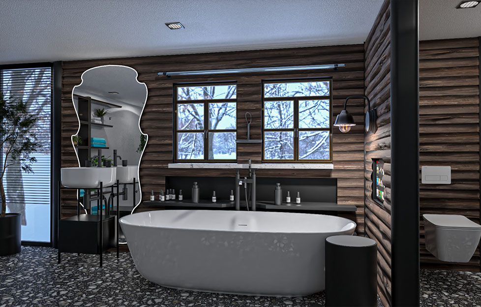 3D-Badezimmer-Architektur-Interior-Innenarchitektur-Design-Nachher-Architekturvisualisierung-Modellierung