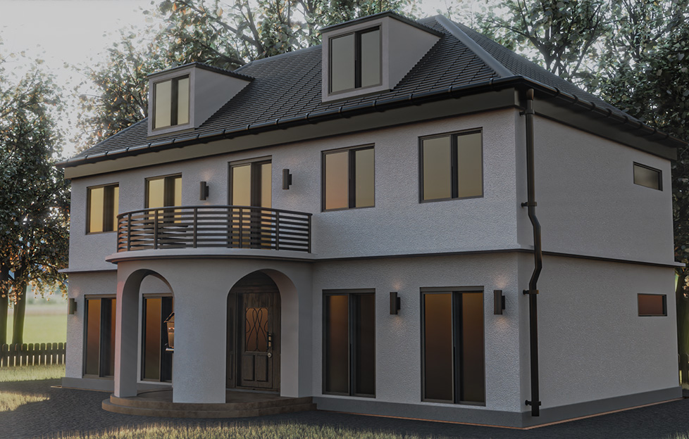 3D-Haus-Visualisierung-Architekturvisualisierung-Mehrfamilienhaus