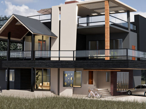 3D-Architektur-Exterieur-Aussenarchitektur-Einfamilienhaus-Modern-Gebaeude-Visualisierung-Modellierung